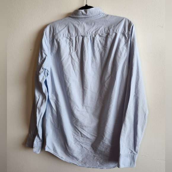 Everlane Uniform Standard Fit Japanese Oxford Shirt – Light Blue – Size M/T - Picture 5 of 5